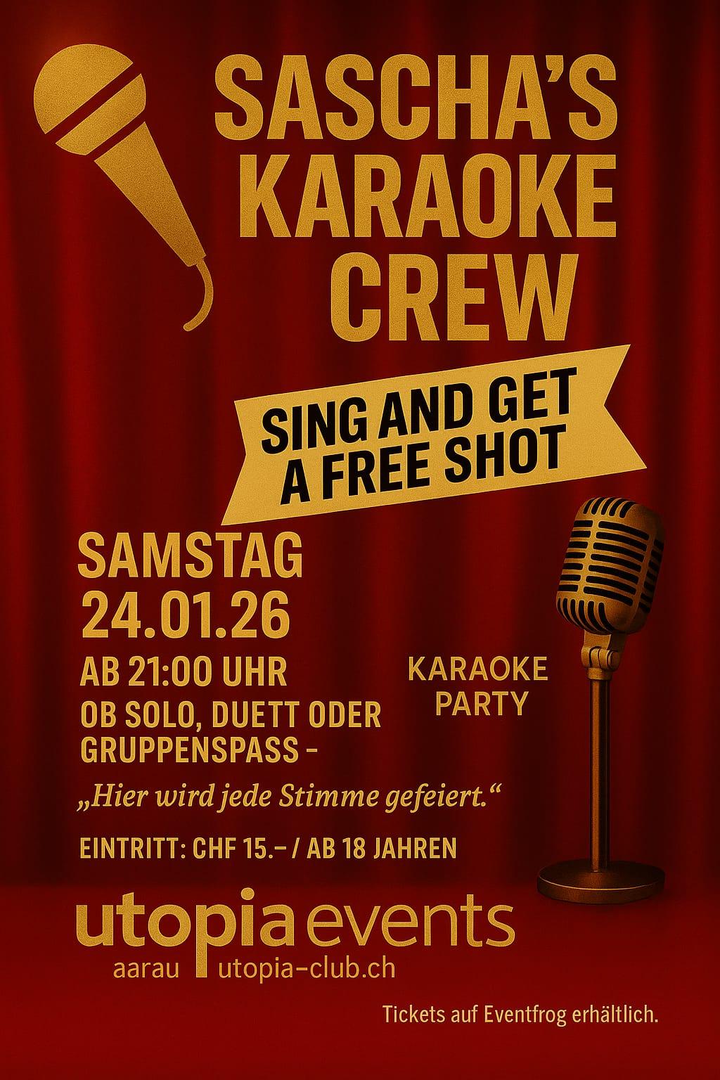 Utopia Club Sascha's Karaoke Crew